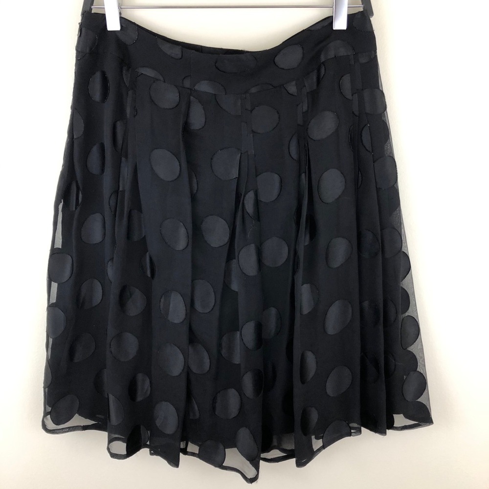 DKNYC Black Polka Dot Skirt
